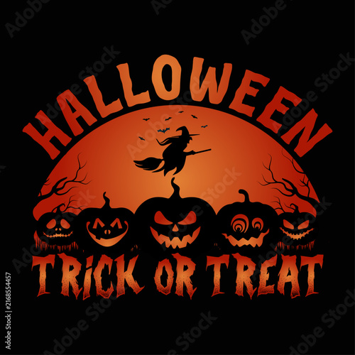 Halloween Night Scene