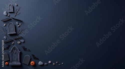 Futuristic spaceship detailed rendering against a dark blue gradient background