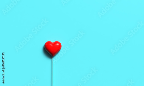 Love heart shape red pink orange color blue background wallpaper copy space sign symbol happy valentine day 14 fourteen day date february month romance wedding happy valentine's day beautiful love art