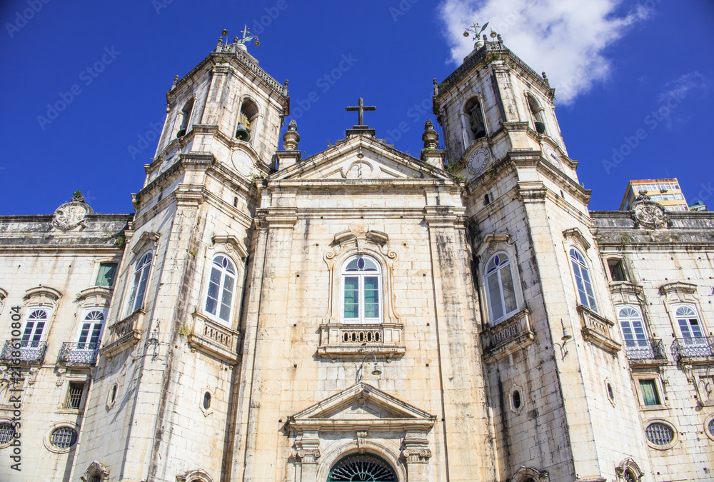 Fototapeta premium Basilica Sanctuary of Our Lady of the Conception of the Beach, Salvador de Bahia