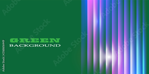 Foto Soft beautiful and shiny natural green abstract combination liquid wave background