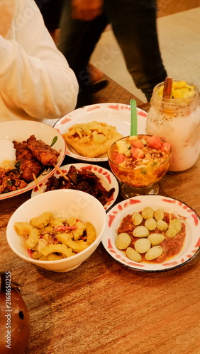 Fotografía Indonesian Traditional Foods
