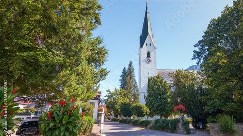 Foto Christuskirche in Oberstdorf Bavaria Germany