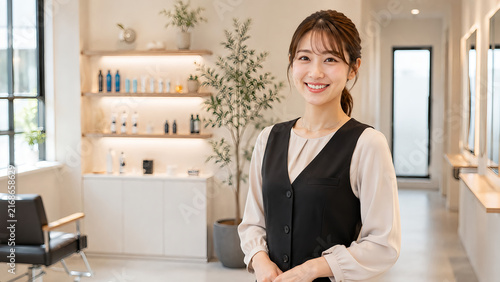 美容室受付スタッフ01
