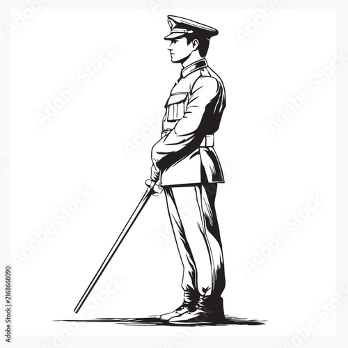 man with sword