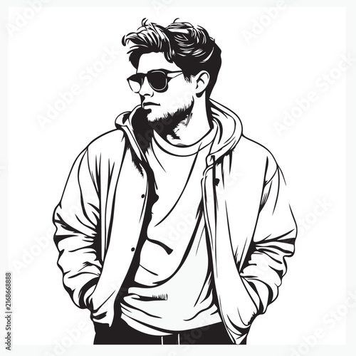 man in glasses