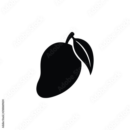 mango of a white background 