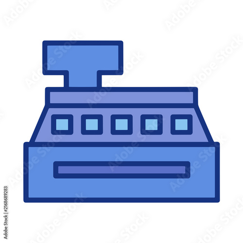 Konstfotografi Cash register icon