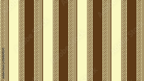 Luxury Greek Key Geometric Pattern Background Design