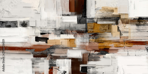 Fotografie Abstract art creativity, modern artistic design, texture effects, fine wall art