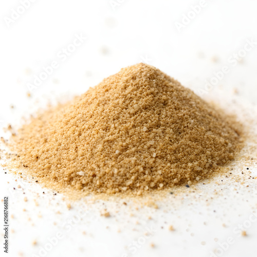 small pile of fine golden desert sand