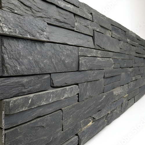 dark charcoal slate stone wall texture