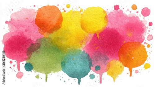 Watercolor Artwork Showcasing Collaborative Lifelong Learning Dialogue Among Diverse Groups People