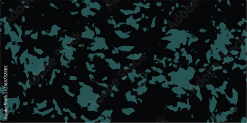 Green Abstract Paint Splatter Texture Background.