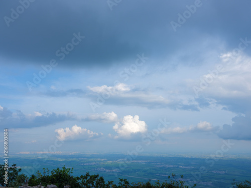 Photography clouds over the sky