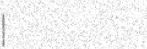 Seamless hexadecimal code pattern with digital language matrix. Abstract cyber security cipher background and computer hacker debug data layout. Vector fon for ransomware tech design.
