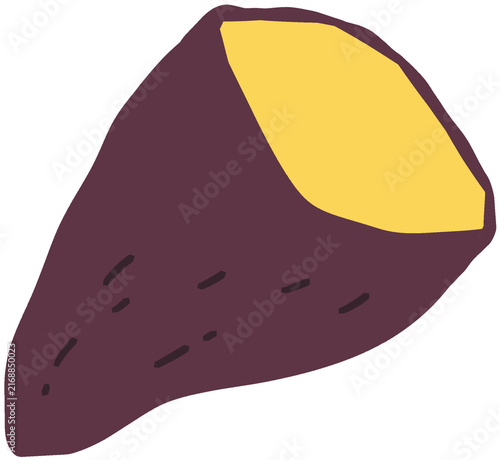 Sweet Potato Illustration