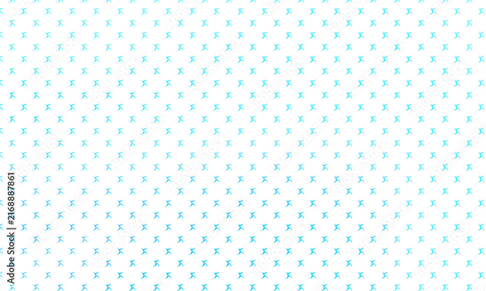Light blue airplane silhouettes seamless pattern on a white background for travel and aviation themes