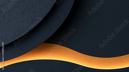 Gradient abstract background, with dark blue, to orange transition