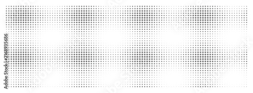 Modern Gray Halftone Dot Wave Abstract Background