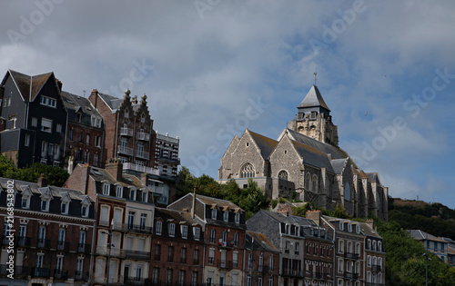 Fotografie vue sur  la ville du Tréport