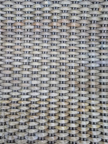 Plakat wicker basket texture