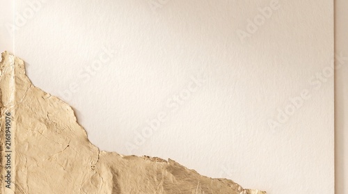 Gold Foil Imprint on Dark Charcoal Paper Luxury Editorial Background