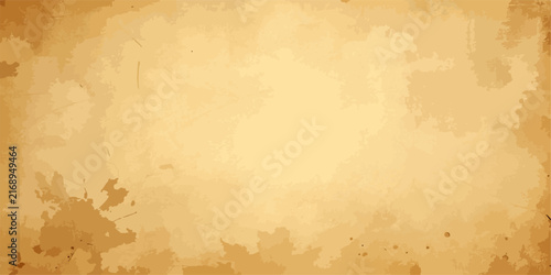 Photography Aged Parchment Texture A vintage, sepia-toned parchment texture with subtle water stains and ink splatters, evoking a sense of history and antiquity