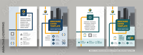 Foto Brochure cover creative design
