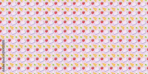 Back to school Background and wallpaper pattern seamless design