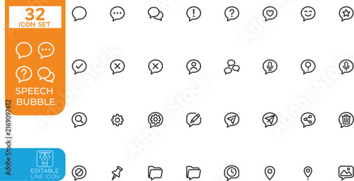 Editable line Vector illustration icon set. Editable stroke. Vector illustration on transparent background.