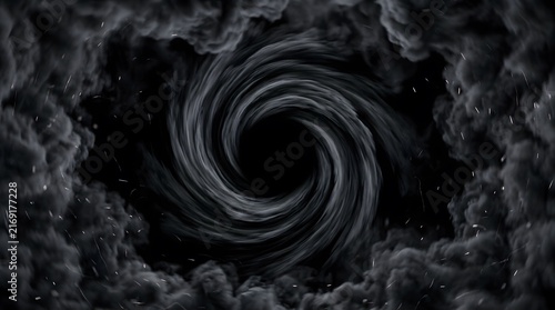 A swirling vortex of dark energy and shadows creates a captivating halloween background perfect for spooky designs and eerie atmospheric effects embodying mystery