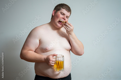 Foto Belly fat shows lifestyle imbalance