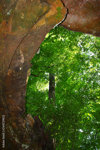 Entrance to Cave Spring along the Natchez Trace Parkway of northern Alabama