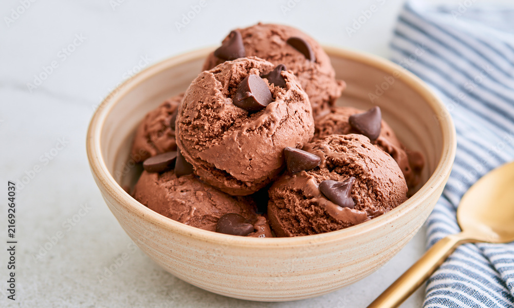 Fototapeta premium Chocolate Ice Cream