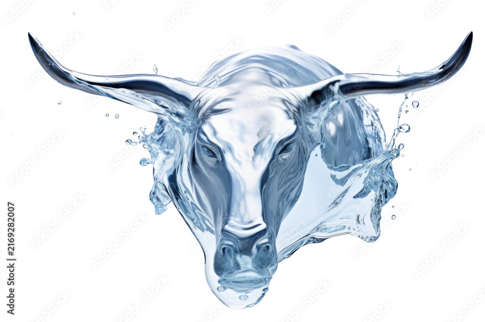 Fototapeta premium PNG Bull livestock cattle animal.