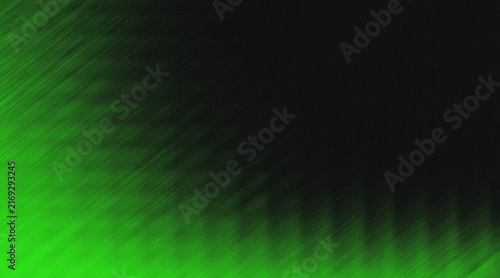 Abstract Dark Green Neon Noise Texture Background with Copy Space