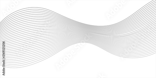 Abstract wavy lines and dots pattern design