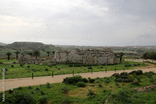 The megalithic temple complex Ggantija, Gozo, Malta