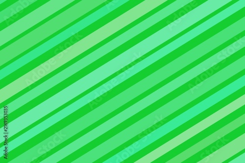 Close-up of green and blue striped fabric pattern
