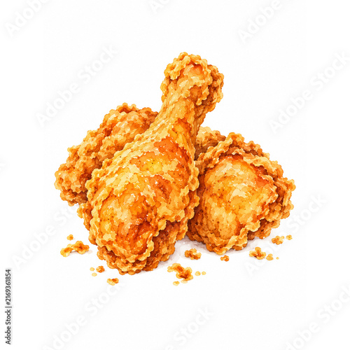fried chicken wings
