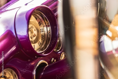Photography Classic American Car Interior