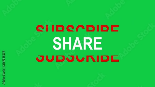 Like Subscribe Share Comment Text Animation, Social Media Engagement Typography, Dynamic Text Reveal, Call to Action Graphic, Transparent Alpha, 4K