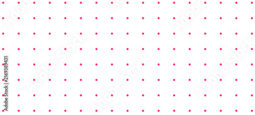 pattern with red polka dots