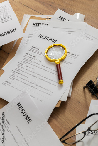 Vertical Image of Resume Screening Workflow for Talent Acquisition and Recruitment