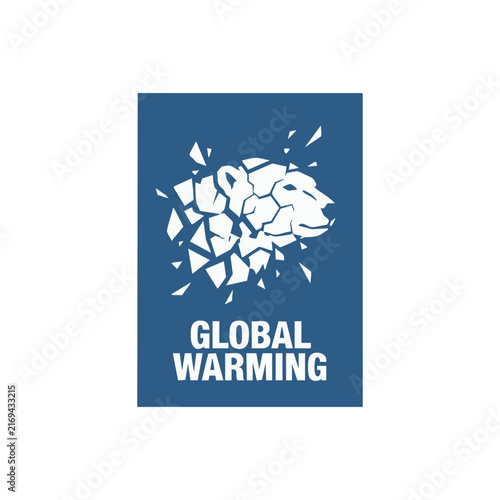Global Warming and Climate Change Awareness Illustration