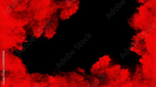 Abstract red smoke fog texture background	