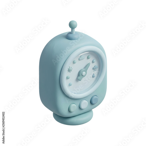 Claymorphic thermometer gauge