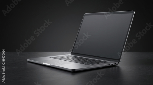 Professional Using Laptop for Online Work and Business Tasks