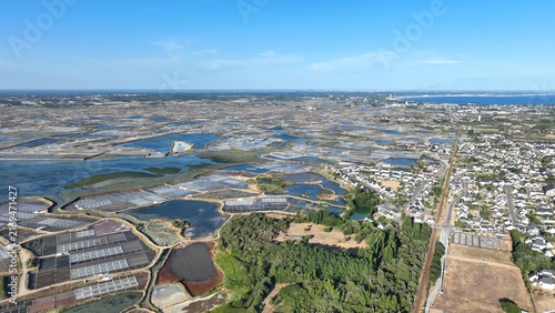 survol des marais salants de Guérande